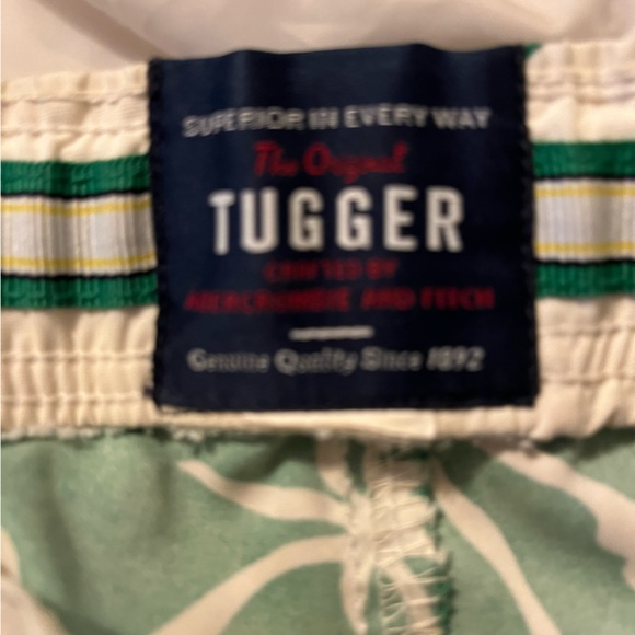 Vintage Tropical Abercrombie and Fitch L/XL Swimming Trunks - Picture 3 of 4